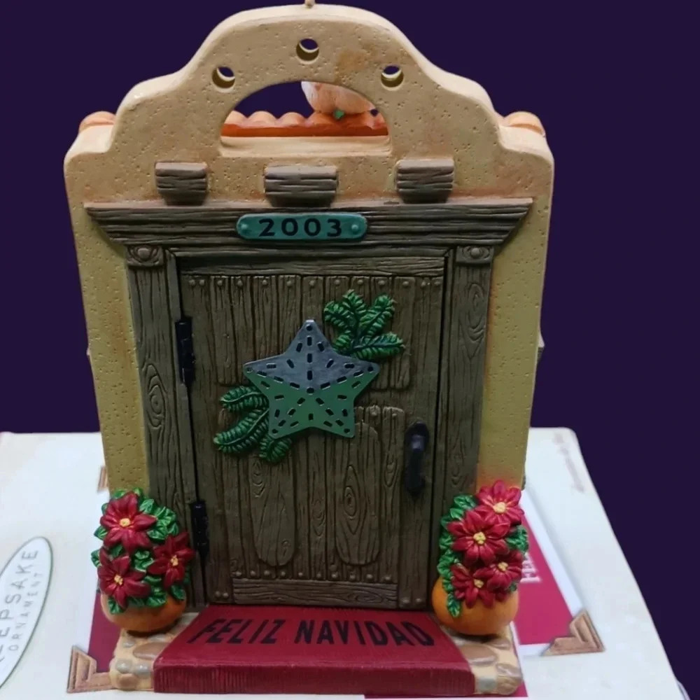 Hallmark 2003 feliz navidad tree ornament